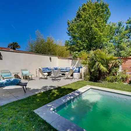 Tres Belle Maison Avec Piscine Et Jardin بيت ضيافة 4*