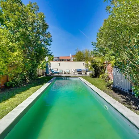 بيت ضيافة Tres Belle Maison Avec Piscine Et Jardin